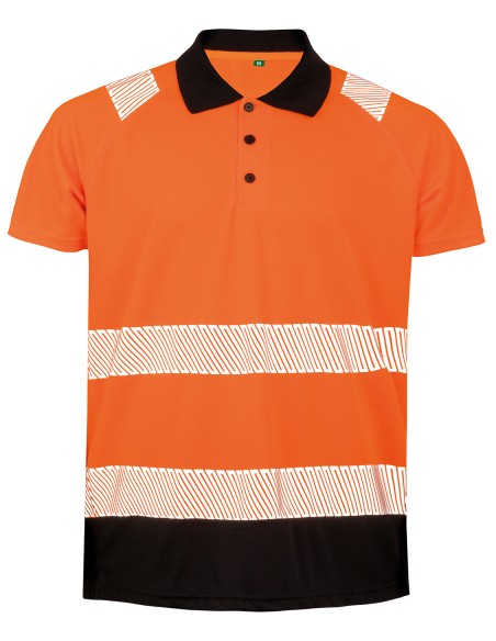 R-R501X-Recycled Safety Polo Shirt