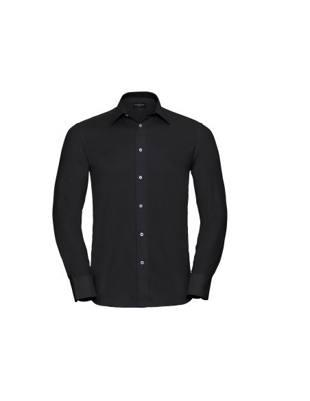 R-R-922M-0-Mens L/S Easy Care Tailored Oxford Shirt