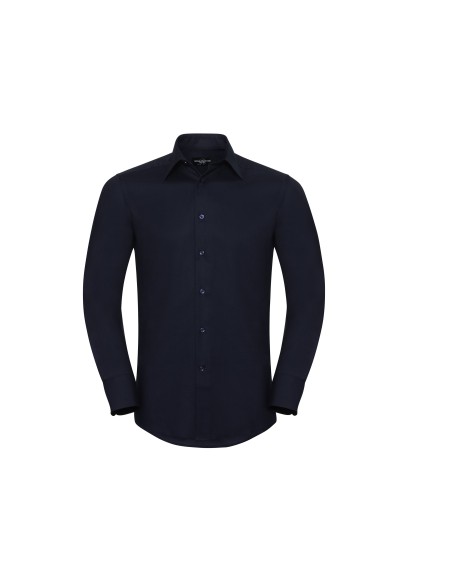R-R-922M-0-Mens L/S Easy Care Tailored Oxford Shirt