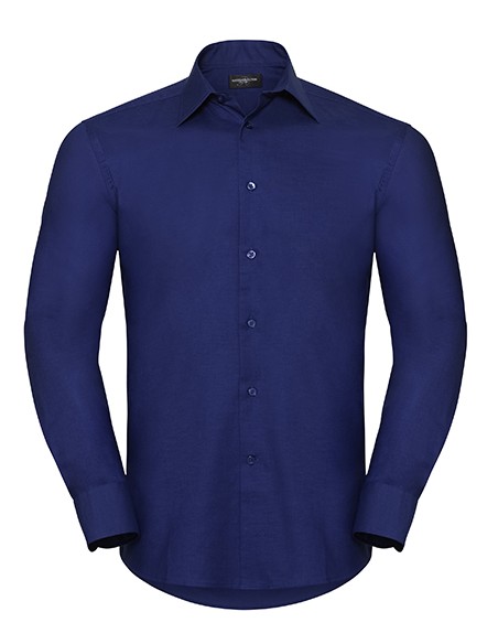 R-R-922M-0-Mens L/S Easy Care Tailored Oxford Shirt