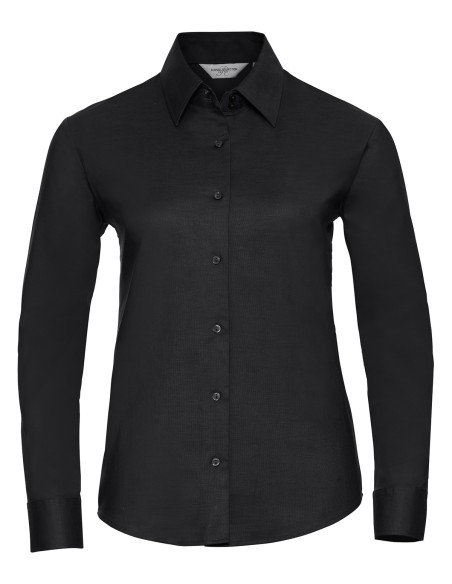 R-R-932F-0-Ladies L/S Easy Care Oxford Shirt