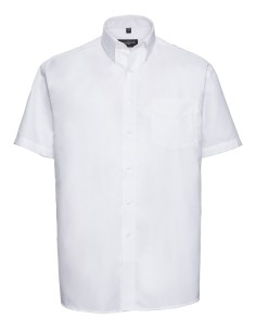R-R-933M-0--Mens Short Sleeve Easy Care Oxford Shirt