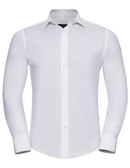 R-R-946M-0-Mens L/S Easy Care Fitted Shirt