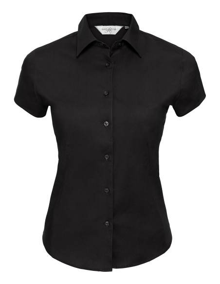 R-R-947F-0-Chemise ajustée manches courtes facile d’entretien pour femme