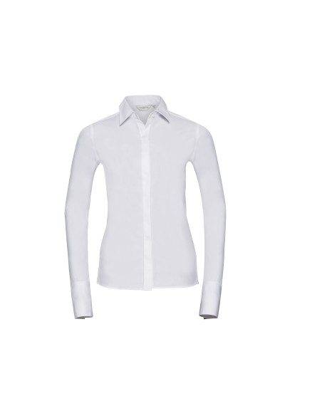 R-R-960F-0-Ladies L/S Ultimate Stretch Shirt