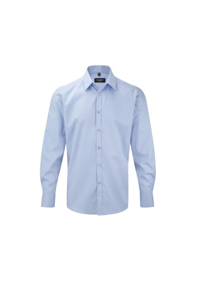 R-R-962M-0-Mens L/S Herringbone Shirt