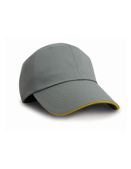 R-RC038X-Herringbone Cap With Sandwich Peak