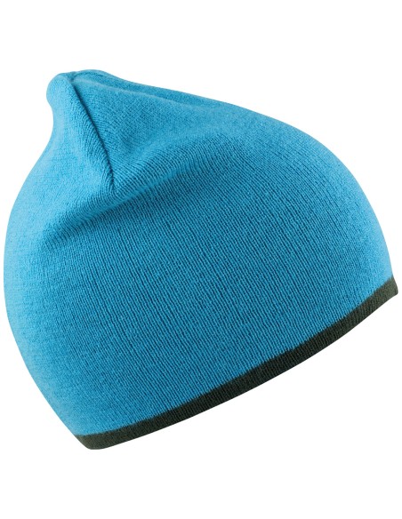 R-RC046X-Soft Feel Cuffless Reversible Beanie