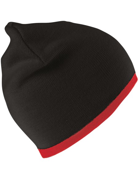 R-RC046X-Soft Feel Cuffless Reversible Beanie