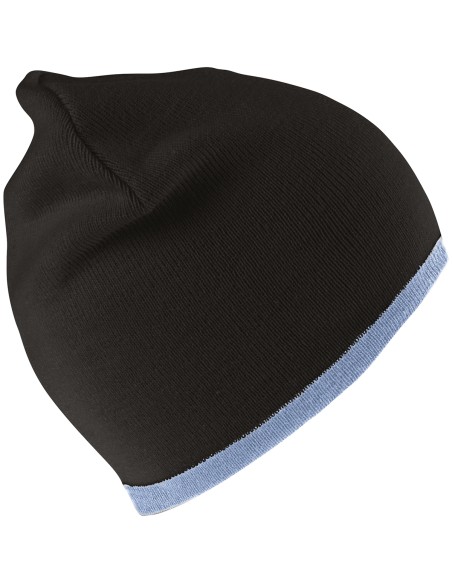 R-RC046X-Soft Feel Cuffless Reversible Beanie