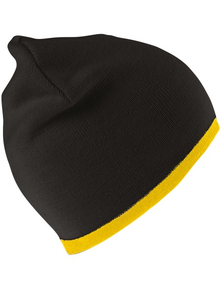 R-RC046X-Soft Feel Cuffless Reversible Beanie
