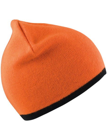 R-RC046X-Soft Feel Cuffless Reversible Beanie