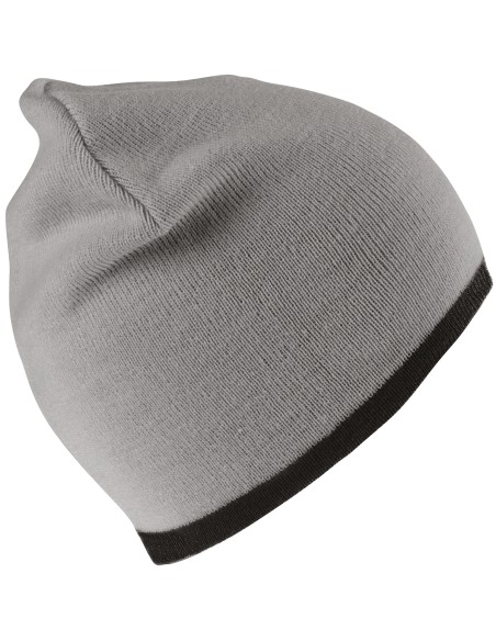 R-RC046X-Soft Feel Cuffless Reversible Beanie