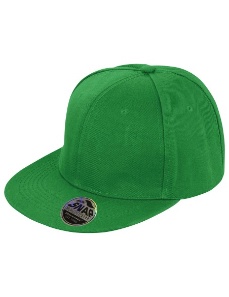 R-RC083X-Bronx Original Flat Peak Snapback Cap