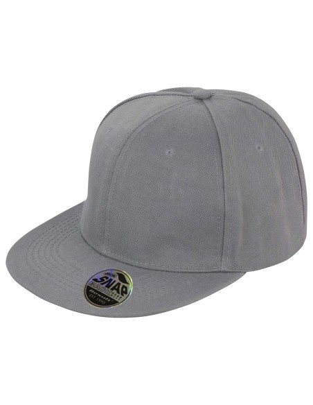 R-RC083X-Bronx Original Flat Peak Snapback Cap