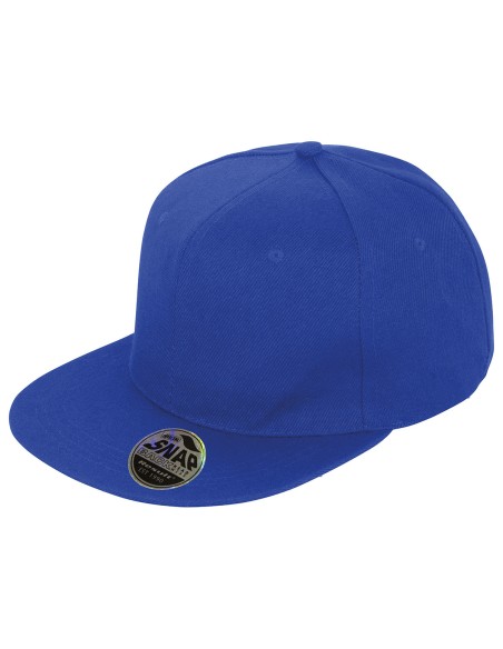 R-RC083X-Bronx Original Flat Peak Snapback Cap