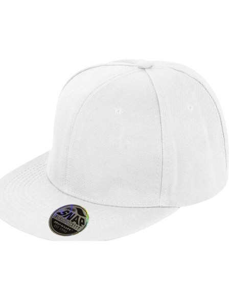 R-RC083X-Bronx Original Flat Peak Snapback Cap