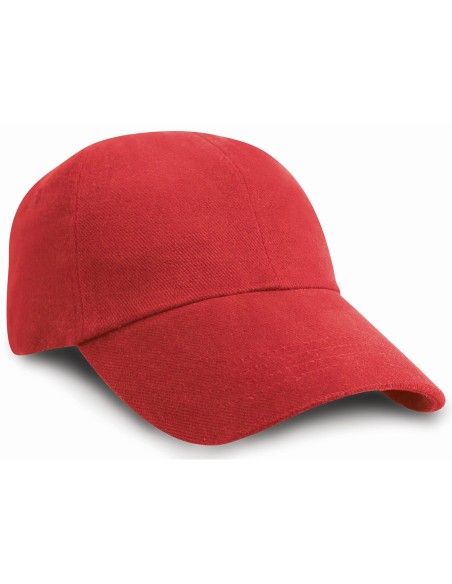 R-RC24X-Casquette en coton brossé robuste de profil bas