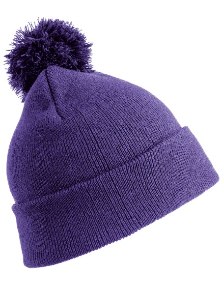 R-RC28J-Bonnet Pompon enfant