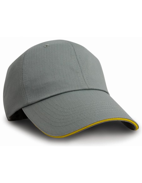 R-RC38X-Casquette Herringbone à chevrons à visière en sandwich