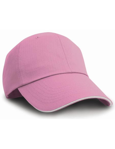 R-RC38X-Casquette Herringbone à chevrons à visière en sandwich