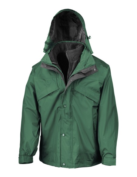 R-RE68A-Veste 3-en-1 à zip et attache