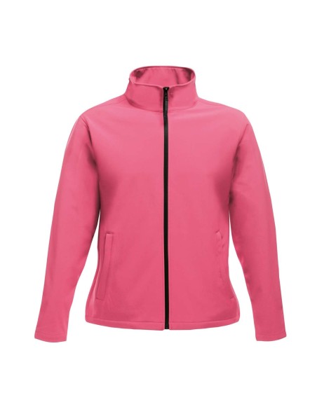 R-RETRA629-ABLAZE WOMEN'S PRINTABLE SOFTSHELL