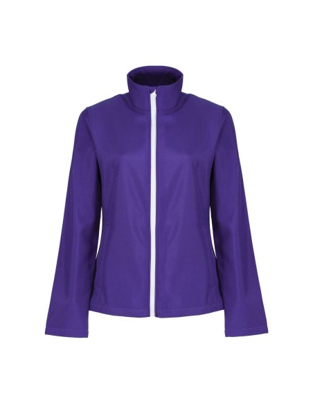 R-RETRA629-ABLAZE WOMEN'S PRINTABLE SOFTSHELL