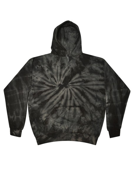 C-TD31M-Sweat à capuche Rainbow Tie- dye