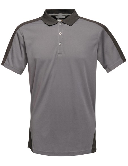 R-TRS174-Contrast Coolweave Polo
