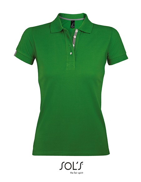 S-00575-Womens Polo Shirt Portland