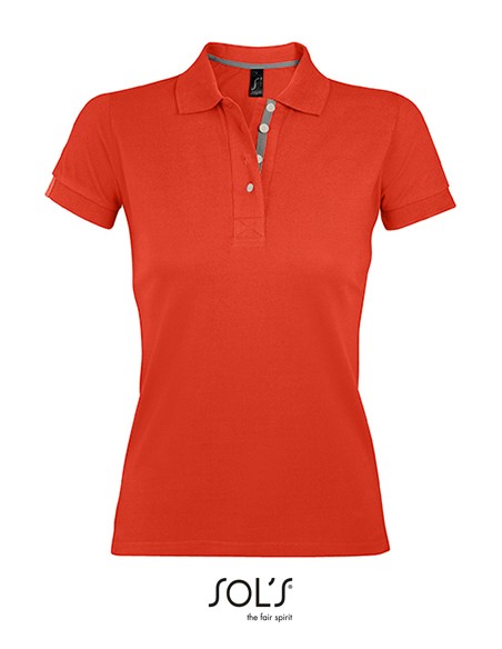 S-00575-Womens Polo Shirt Portland