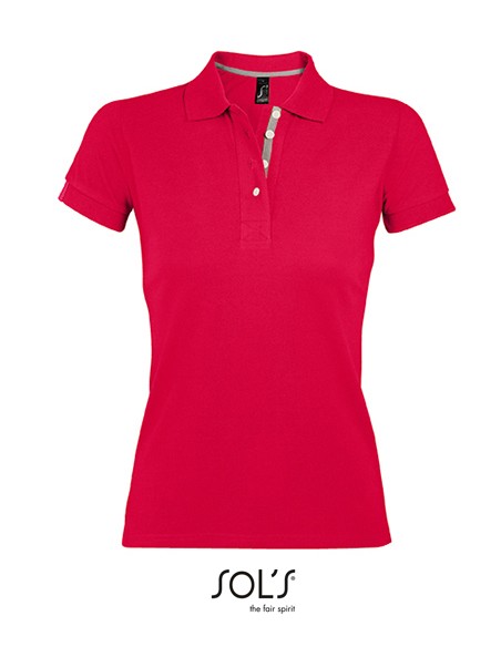 S-00575-Womens Polo Shirt Portland