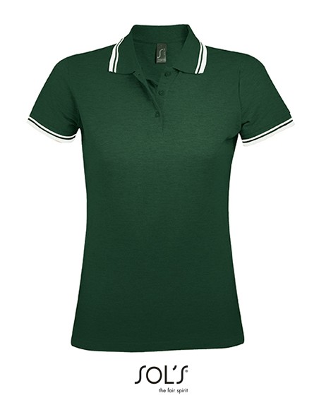 S-00578-Womens Polo Shirt Pasadena