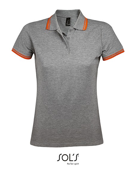 S-00578-Womens Polo Shirt Pasadena