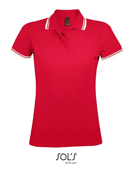 S-00578-Womens Polo Shirt Pasadena
