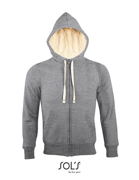 S-00584-Unisex Zipped Jacket Sherpa