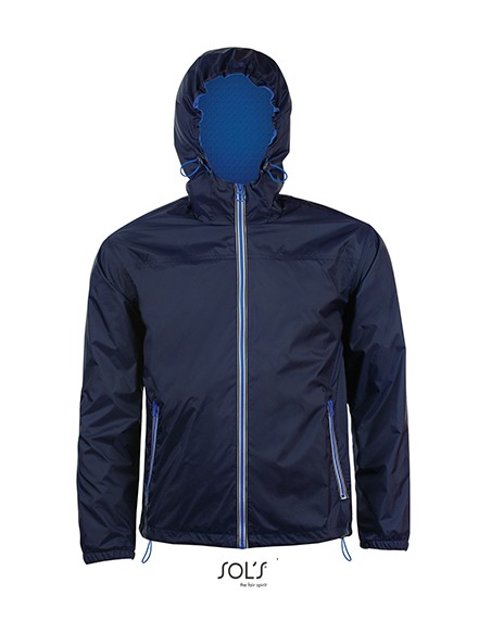 S-01171-Unisex Lined Windbreaker Skate Jacket