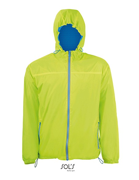 S-01171-Unisex Lined Windbreaker Skate Jacket