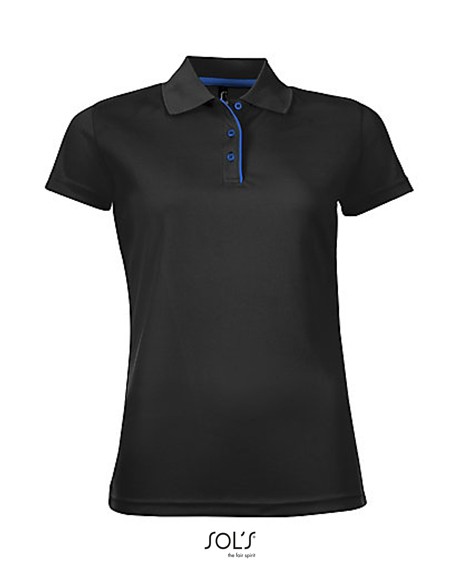 S-01179-Womens Sports Polo Shirt Performer
