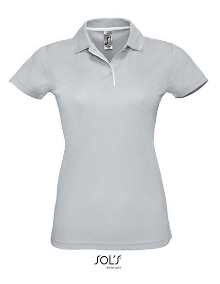 S-01179-Womens Sports Polo Shirt Performer