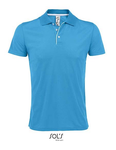 S-01180-Mens Sports Polo Shirt Performer