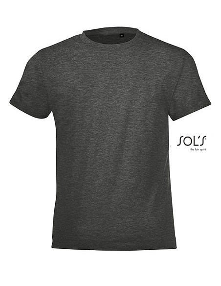 S-01183--Kids Round Collar T-Shirt Regent Fit