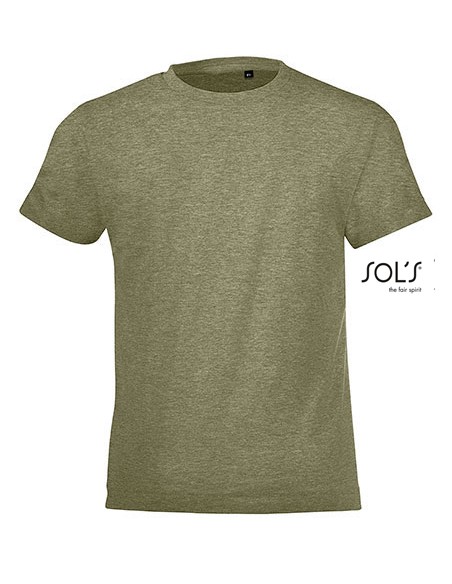 S-01183--Kids Round Collar T-Shirt Regent Fit