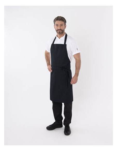 D-DP10-Bib Apron with Adjustable Halter
