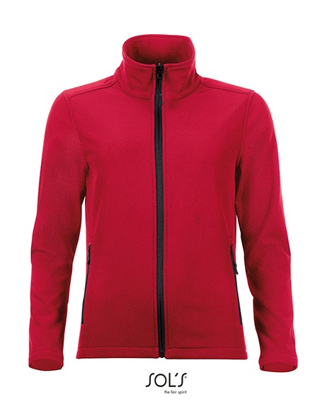 S-01194-Womens Softshell Zip Jacket Race