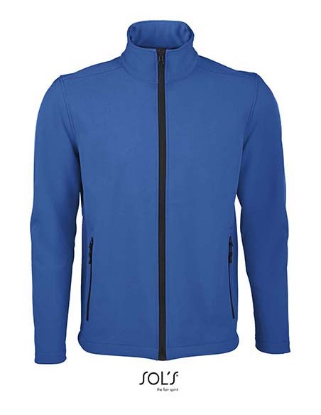 S-01195-Mens Softshell Zip Jacket Race