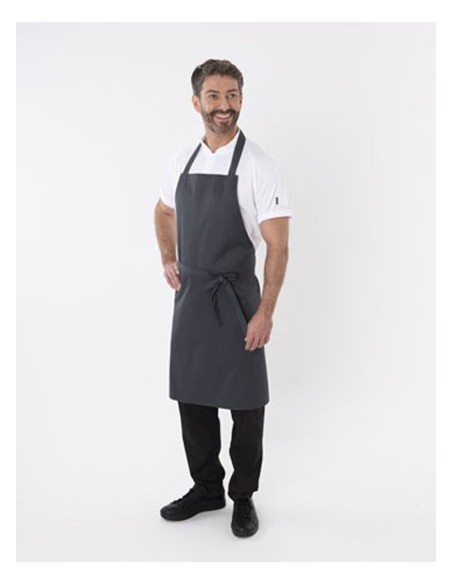 D-DP10-Bib Apron with Adjustable Halter