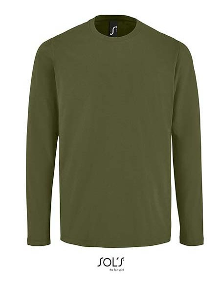 S-02074-Mens Long Sleeve T-Shirt Imperial