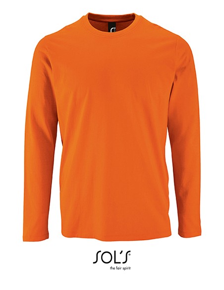 S-02074-Mens Long Sleeve T-Shirt Imperial